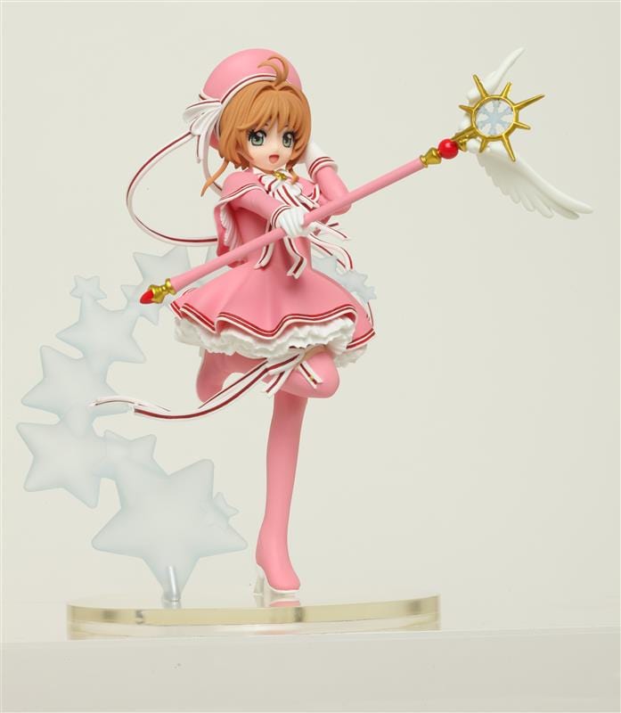 TAITO Cardcaptor Sakura Sakura Kinomoto Clear Card Figure (Reissue)