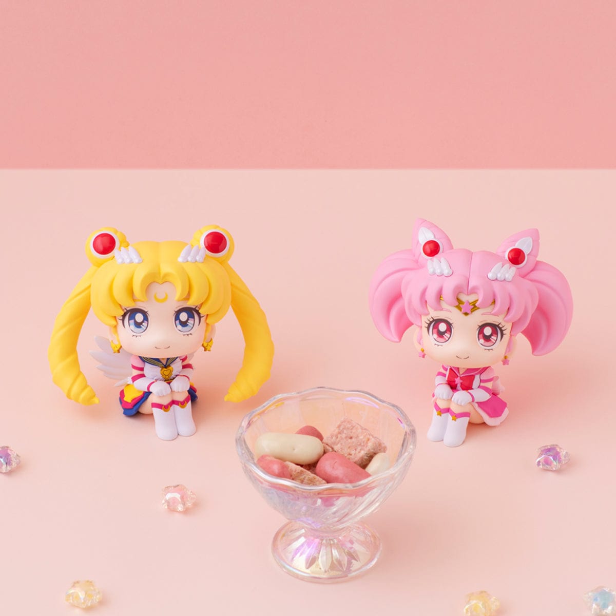 MEGAHOUSE look up: Pretty Guardian Sailor Moon Cosmos The Movie: Eternal Sailor Moon & Eternal Sailor Chibi Moon Set